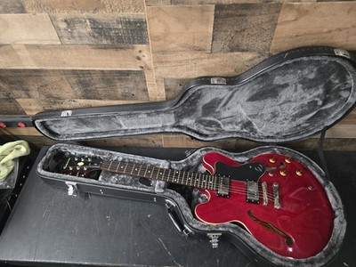 ギター Epiphone ES-335 Dot /CH Epiphone ES-335 Dot-CH - Cherry Red - Hollowbody Guitar | eBay ギター
