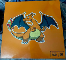 Pokemon Charizard Life-Size Interlocking Puzzle 151 Pieces Cardboard