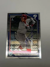 2024 Bowman Chrome Prospects Eduardo Tait Bowman Auto 1st #BCP-164 Phillies GTP