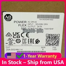 New Allen Bradley 25A-D024N114 PowerFlex 523 11kW (15Hp) AC Drive