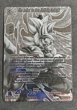 DBS - Ultra Instinct Son Goku, Unthinking Onslaught- Promo Metal Silver Foil ENG