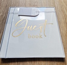 Elegant Hardback Guest Book For Weddings & Special Occasions  New & Boxed