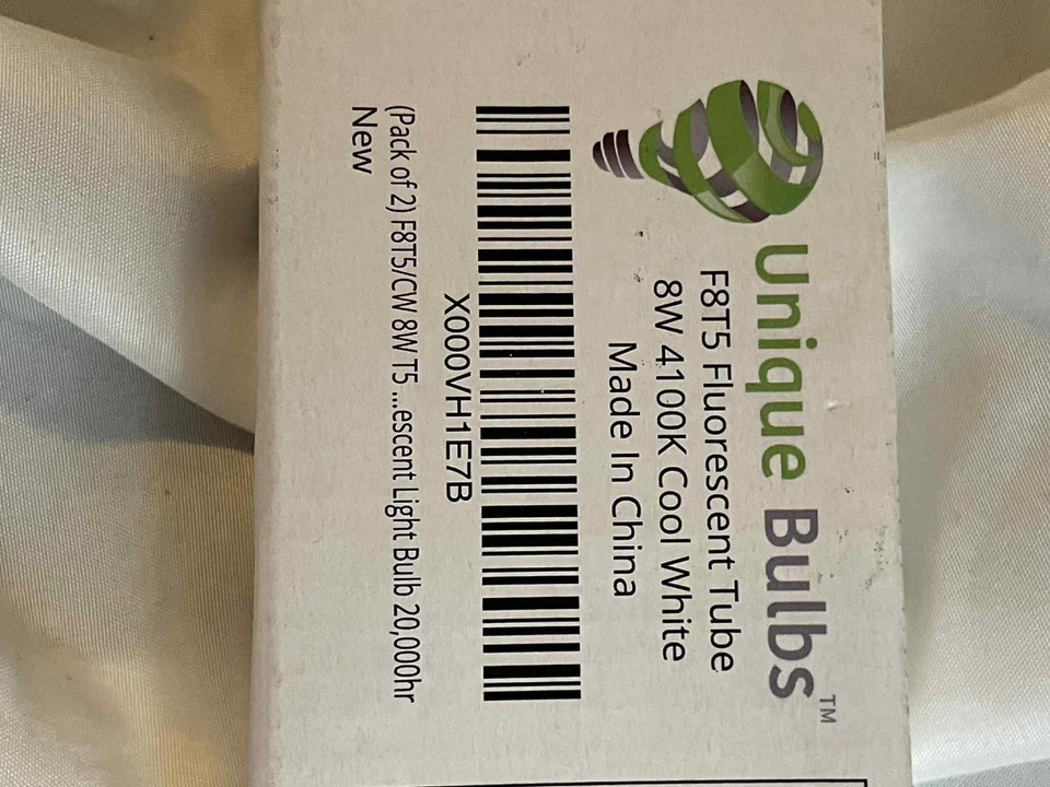Unique Bulbs (Pack of 2 F8T5/CW 8W T5 12" Cool White 4100k Fluorescent Light - Image 4 of 4