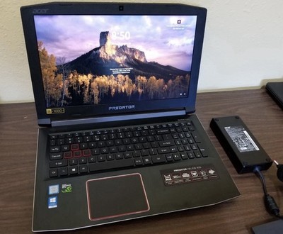 Acer Predator Helios 300 15.6'' Gaming Laptop i7 16GB 256GB SSD GTX 1060