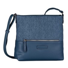 Tom Tailor Umhängetasche Gia Kunstleder Tasche Schultertasche mixed denim blue
