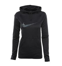 Nike Therma Women's Training Hoodie Black 847814 Size Medium
