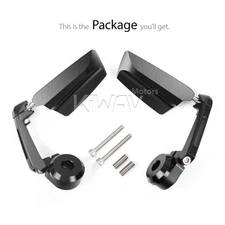 Bar end mirrors pair heavy weight Leap slim for Harley '21- Sportster S RH1250S