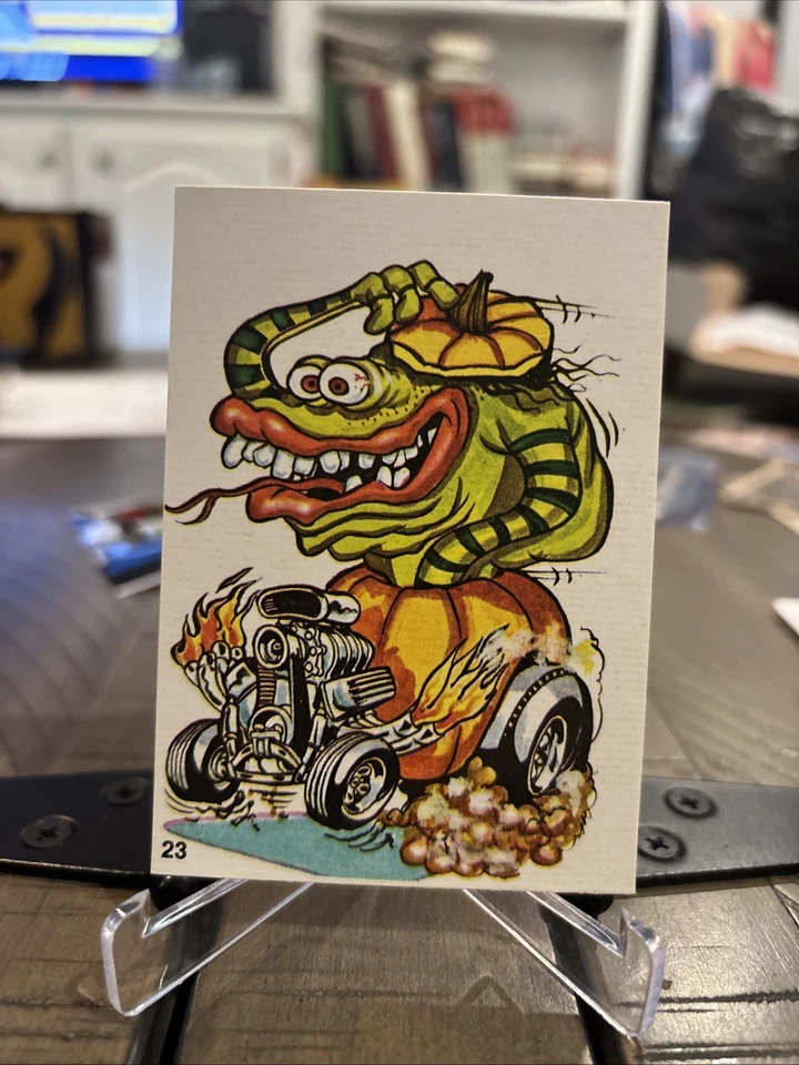 Pegatina ODD RODS Donruss #23 relacionada Odder Fantastic 1969-1973 casi nueva envío gratuito Foto 3 de 4