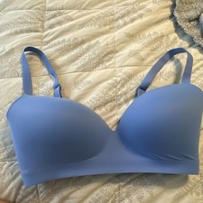 SOMA Periwinkle Blue 36DD Enbliss Wireless Bra - Pure Comfort - Major Support