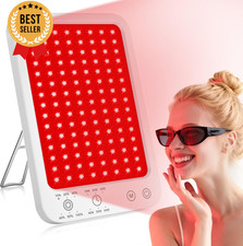 Red Light Therapy Panel Infrared 660/850nm Adjustable Stand 3 Modes Timer