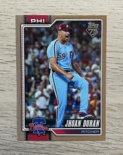 2026 Topps Series 1 Jhoan Duran Gold /2026 #83 Philadelphia Phillies