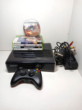Xbox 360 S Slim Console with 250GB 1439 With Games Tested