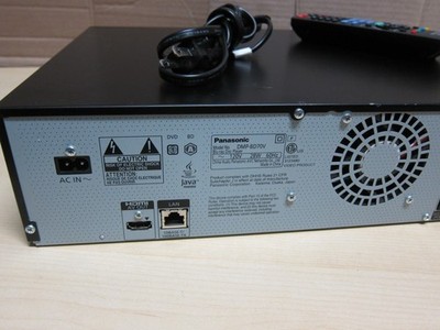 Panasonic DMP-BD70V Blu-ray VHS Player 1080p HDMI VCR DVD Tested w