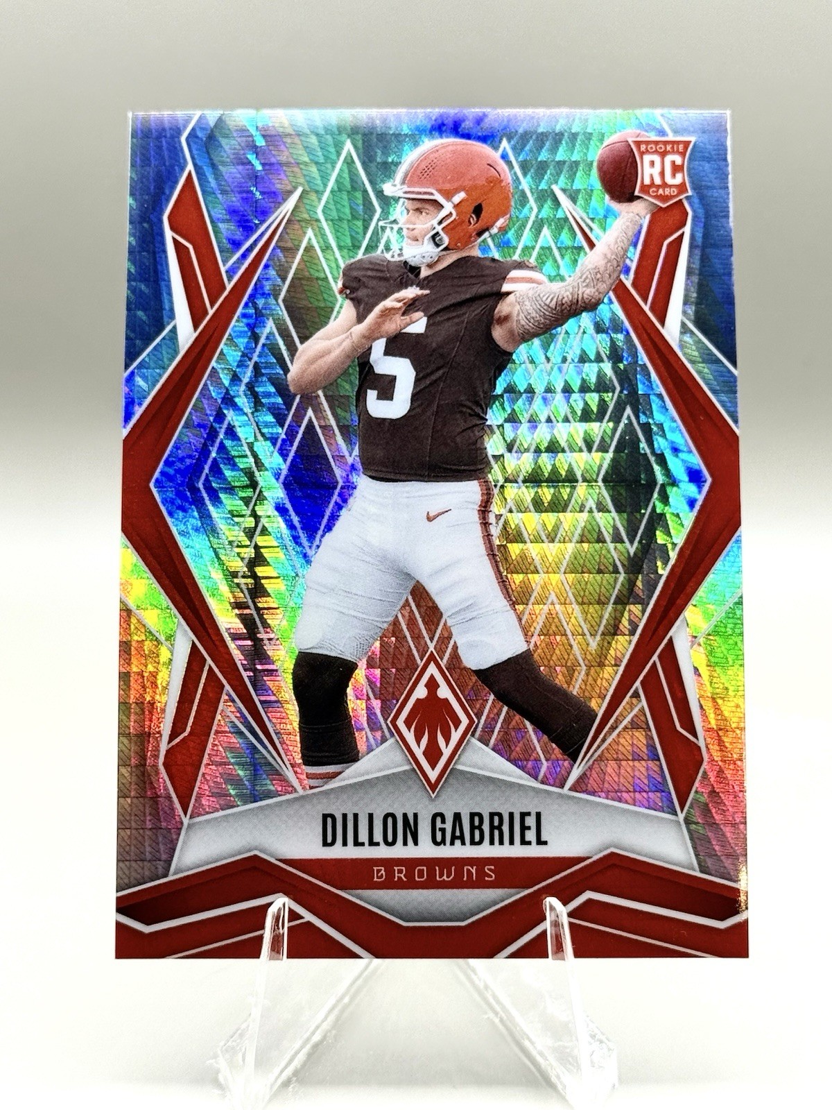 2025 Panini Phoenix Football Dillon Gabriel RC Silver Prizm #175