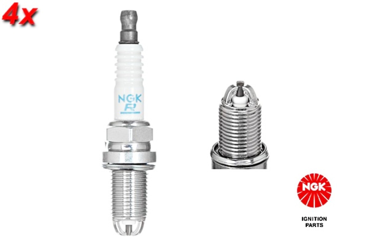 NGK 4x Spark Plug For FIAT Coupe LANCIA Kappa SEAT Cordoba VW 96- 101000041AD