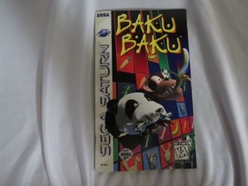 Baku Baku Sega Saturn Complete With Manual Teated And In Working Condition