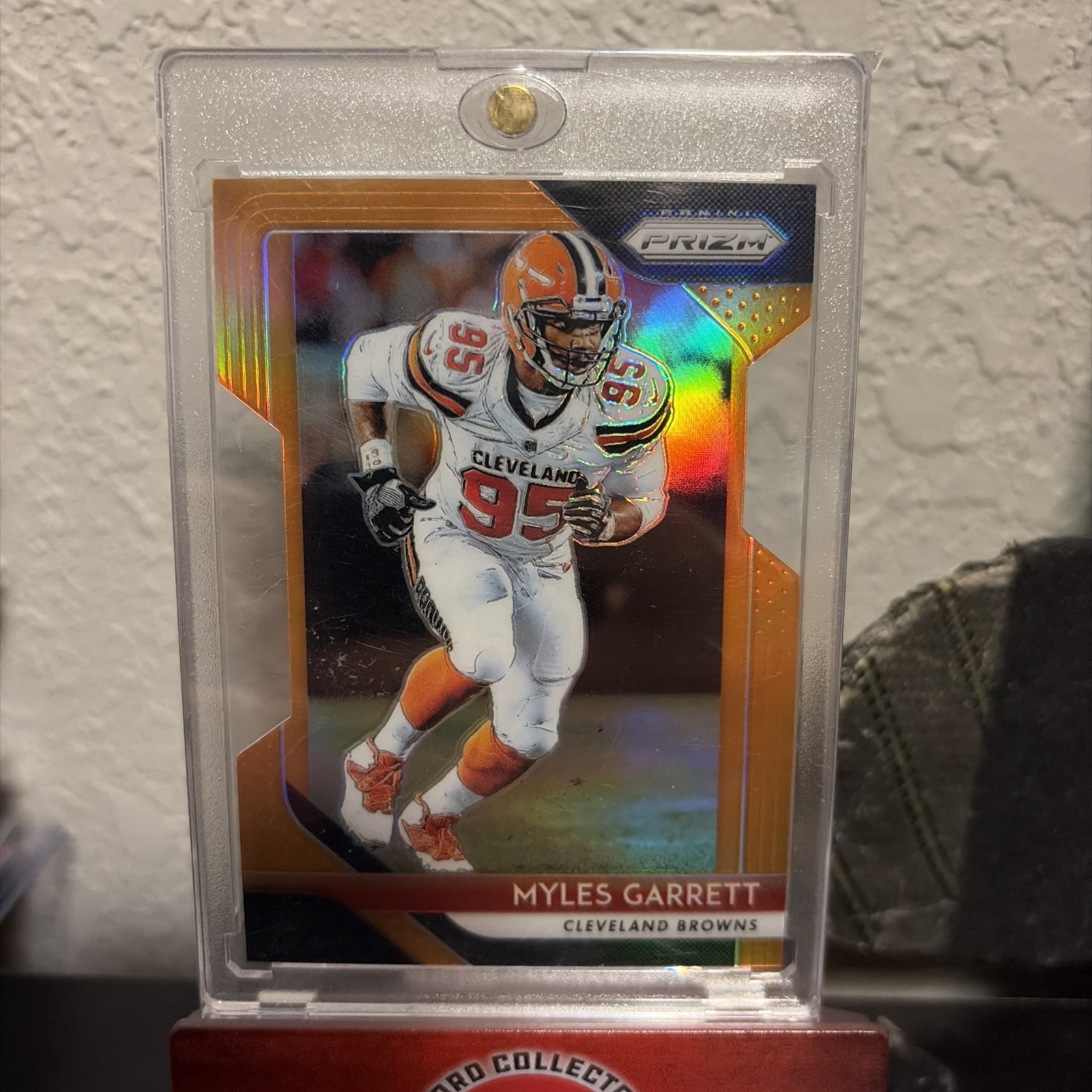 2018 Panini Prizm - Myles Garrett #152 Orange Prizm /249