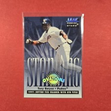 1998 Leaf Rookies & Stars Standing Ovations Tony Gwynn /5000 #5