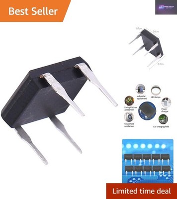 DB107 4-Pin Diodenbrückengleichrichter, 1000V, 10er Set - zuverlässige Schaltungslösung