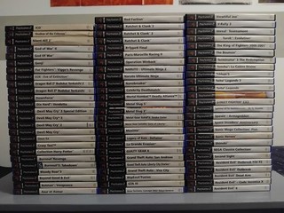 Lot de 77 Jeux PlayStation 2 PAL
