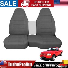 Truck Seat Covers Fits For Ford Ranger 1998-2003 6040 Bench Seat Dark Gray Truck Seat Covers Fits For Ford Ranger 1998-2003 6040 Bench Seat Dark Gray