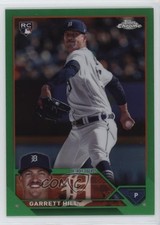 2023 Topps Chrome Update Green Refractor 36/99 Garrett Hill #USC43 ll2