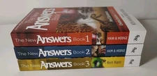 The New Answers Books Lot 1 2 3 Ken Ham Creation Evolution Bible Homeschooling