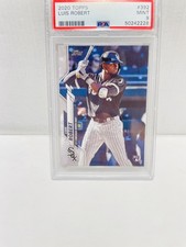 2020 Topps - Luis Robert #392 Batting (RC) PSA 9 NY Mets 