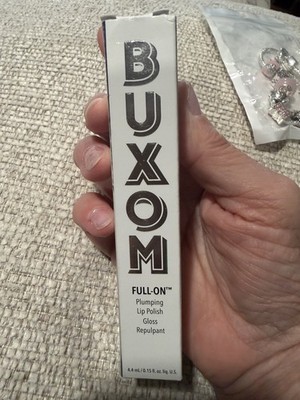 Buxom Full-On Plumping Lip Polish Lip Gloss Sugar Shine Shimmer 0.15 fl oz