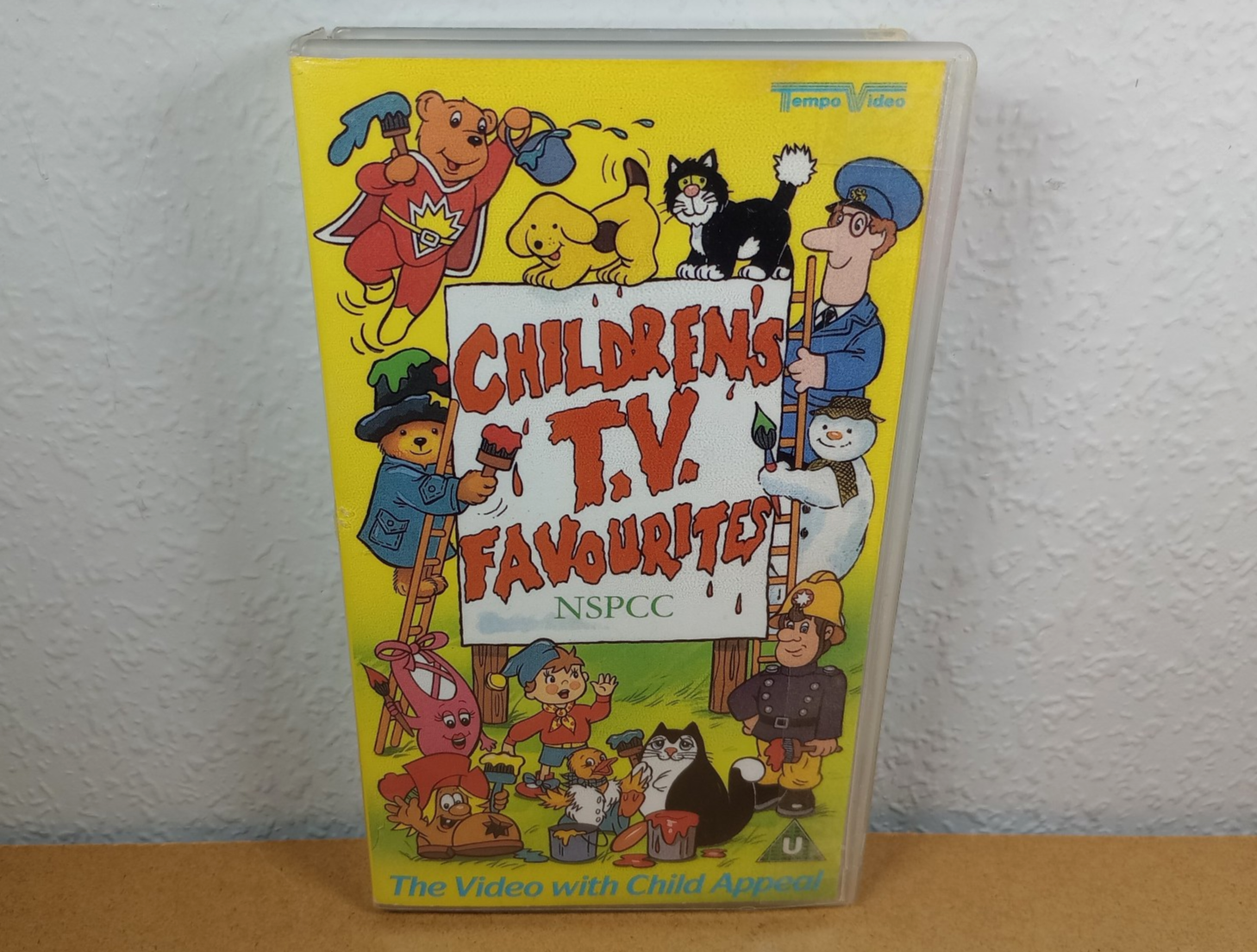 Children's T.V. Favourites NSPCC Video Cassette VHS Noddy Postman Pat Super Ted