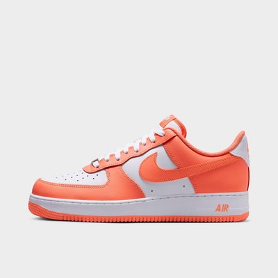 Men's Nike Air Force 1 '07 White/White/Orange Frost FJ4146 127