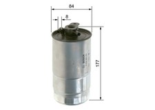 KRAFTSTOFFFILTER FÜR BMW 5 (E39), BMW 5 TOURING (E39) - BOSCH 0 450 906 451