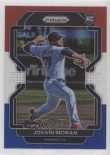 2022 Panini Prizm Red White & Blue Prizm Jovani Moran #24 06p8