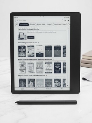 Kindle Scribe 10.2 in eBook Reader 16GB w/ Stylus & Gray Magnetic Kindle  Combo