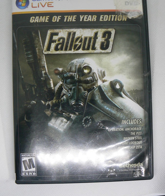Fallout 3 (PC, DVD-ROM)   Game of the Year Edition   Tested   Ships Fast