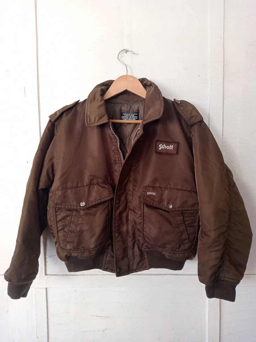 Schott bomber top jacket ebay