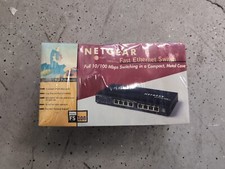 Netgear 8 port FS 108 Fast Ethernet Switch