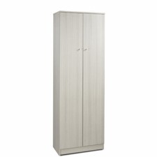 Armadio scarpiera 2 ante 62x34x182 cm mobile multiuso scarpiere eucalipto italia