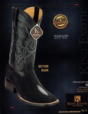 king exotic boots