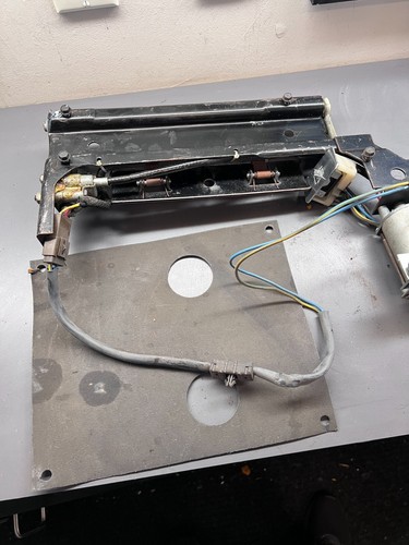 1976-79 Lincoln Mark IV V Power Lumbar Seat Mechanism W/ Switch Harness Tested - Picture 2 of 5