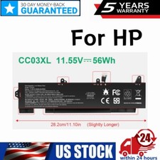 56Wh CC03XL Battery for HP EliteBook 850 855 G7 G8 ZBook Firefly 15 G7 G8