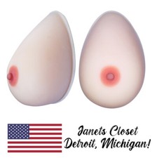 Squishy Breast Form Boobs Silicone Bra Crossdresser Transgender Women Drag Queen