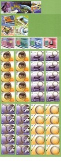 Bosnia and Herzegovina Macedonia Montenegro Slovenia 52 stamps MNH