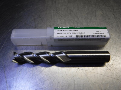 Widia / Hanita 1/2'' 3 Flute HSS Endmill 1/2'' Shank 301313005 (LOC2555)