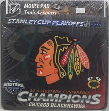 Chicago Blackhawks 2010 Western Conference Champions Mouse Pad