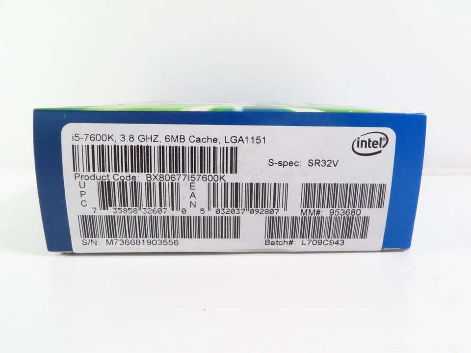 NEW!!! Intel Core i5-7600K SR32V 3.80GHz 6MB Quad Core LGA 1151 Socket H4 CPU - Image 3 of 4