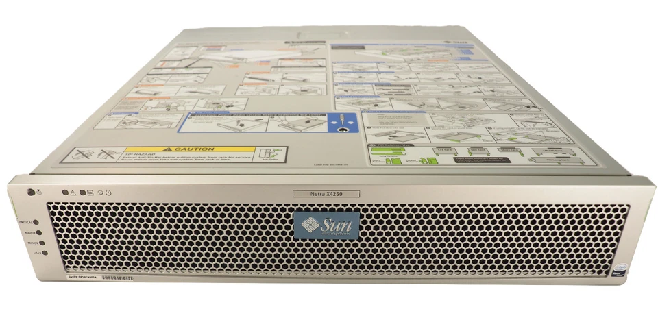 Sun Microsystems Netra X4250 Intel Xeon SLAP5 2.13 GHz 16GB PC2-5300F x2 DC PSUs - Image 4 of 4