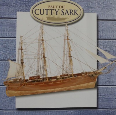 ''3 x Cutty Sark 6 / 25 + 72**M 1:90**zum selber bauen**DelPrado**Neu**