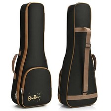 Ukulele Gig Bag, Uke Backpack Storage Travel Soft Case Tenor 27 Inch, Black 