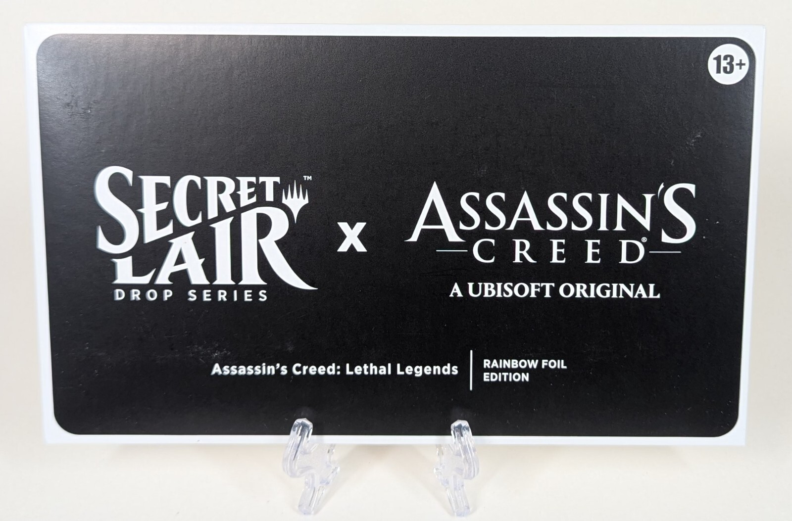 MTG Secret Lair Universes Beyond Assassin’s Creed Lethal Legends | Rainbow FOIL